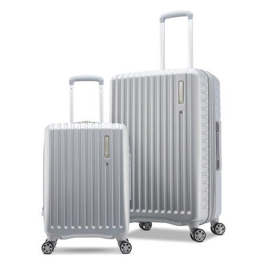 Picture of American Tourister Color Spin 2PC Hardside Luggage Set- Silver