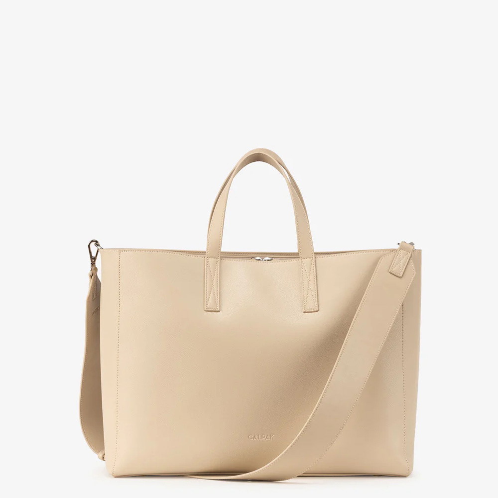Picture of CALPAK Haven Laptop Tote Bag - Birch