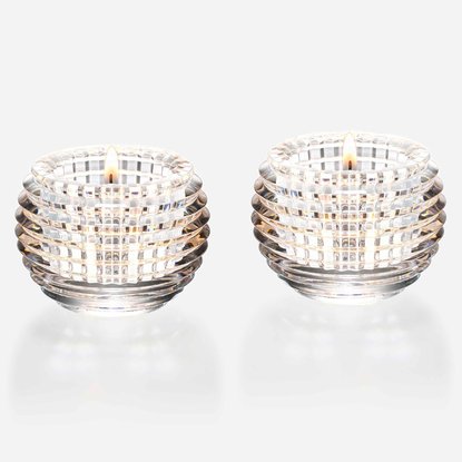 Picture of Baccarat Eye Votives - Clear/Set of 2