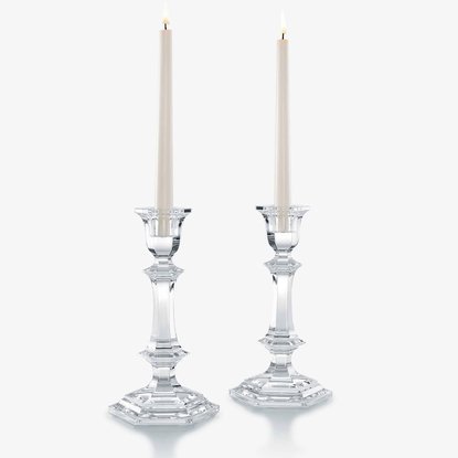 Picture of Baccarat Harcourt Candlesticks - Set of 2