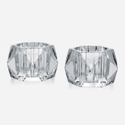 Picture of Baccarat Louxor Votives - Clear/Set of 2