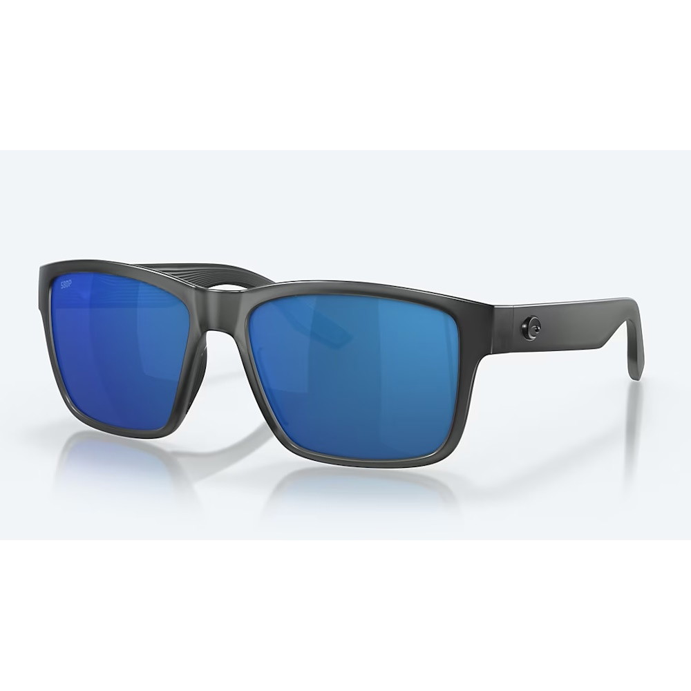 Picture of Costa Paunch Polarized Sunglasses - Smoke Crystal/Blue Mirror