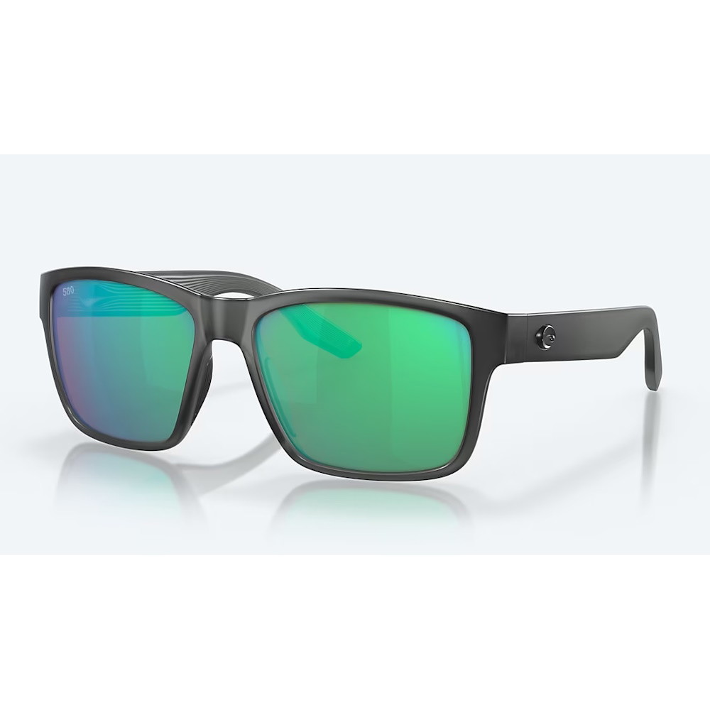 Picture of Costa Paunch Polarized Sunglasses - Smoke Crystal/Green Mirror