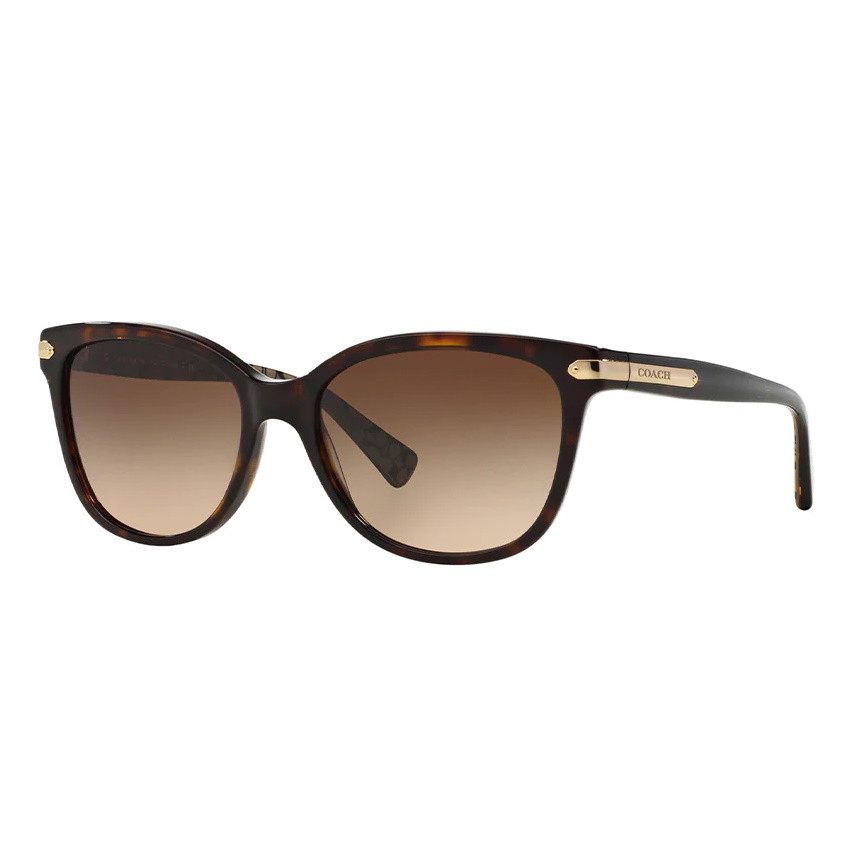 Picture of Coach Cat-Eye Sunglasses - Dark Brown/Brown Gradient