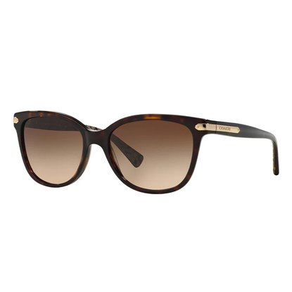 Picture of Coach Cat-Eye Sunglasses - Dark Brown/Brown Gradient