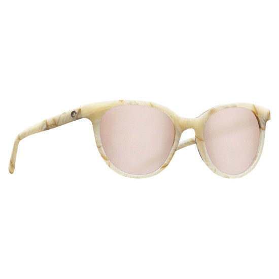 Picture of Costa Isla - Shiny Seashell/Copper Silver Mirror Polarized