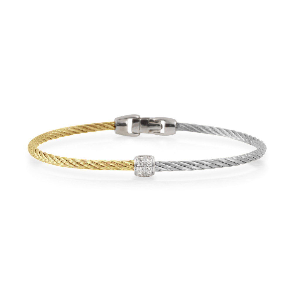 Picture of ALOR Colorblock Barrel Station Bracelet