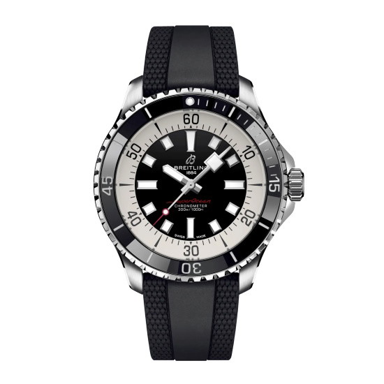 Picture of Breitling Superocean Auto 44 Watch with Black Strap