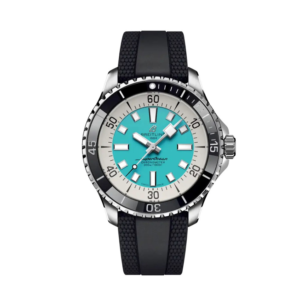 Picture of Breitling Superocean Automatic 44 Watch with Black Strap
