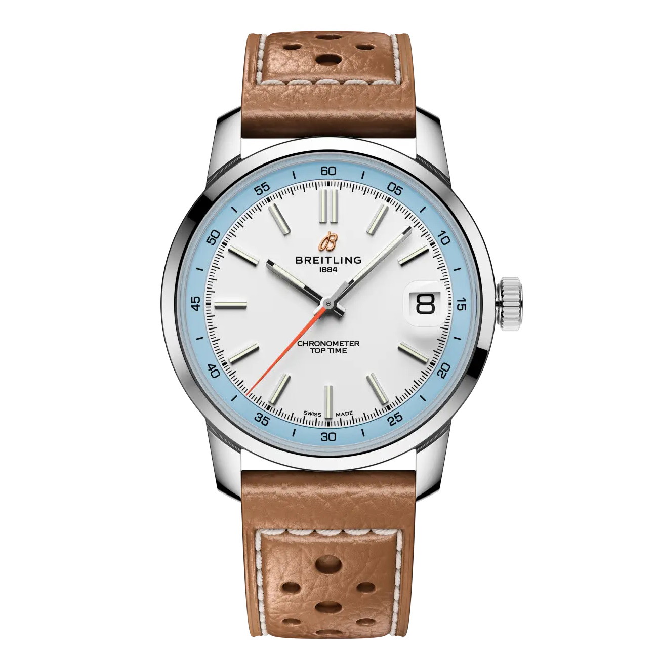 Picture of Breitling Top Time B31 Auto 38mm Watch w/Brown Leather Strap