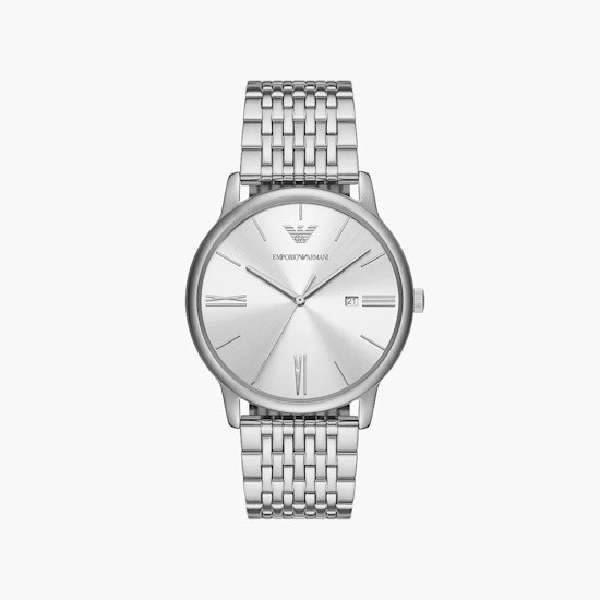 Picture of Emporio Armani Minimalist Quartz 3-Hand Stainless Steel Watch