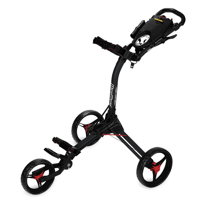 Picture of Bag Boy® Compact 3 Push Cart - Matte Black/Red