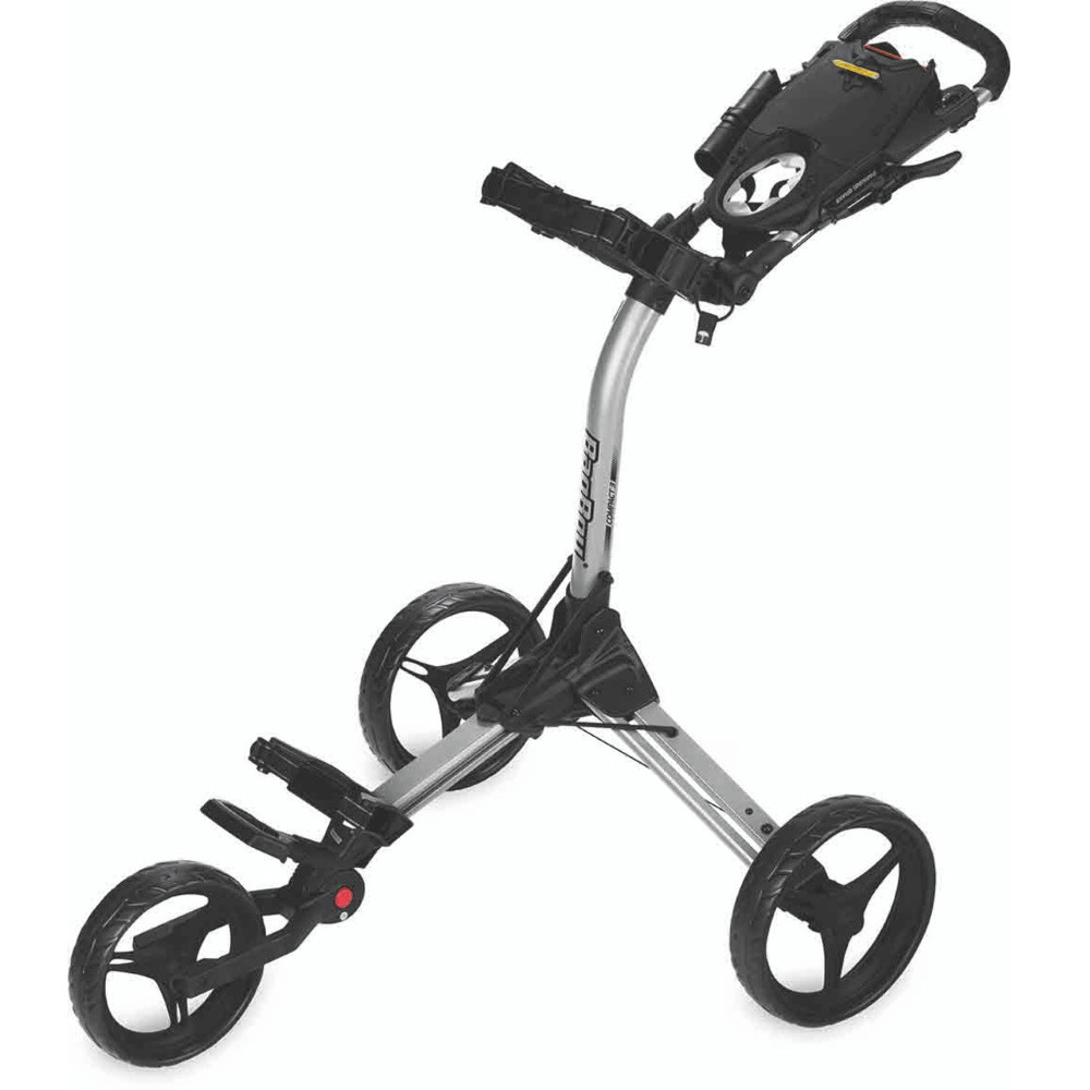 Picture of BagBoy®; Compact 3 Push Cart - Silver/Black