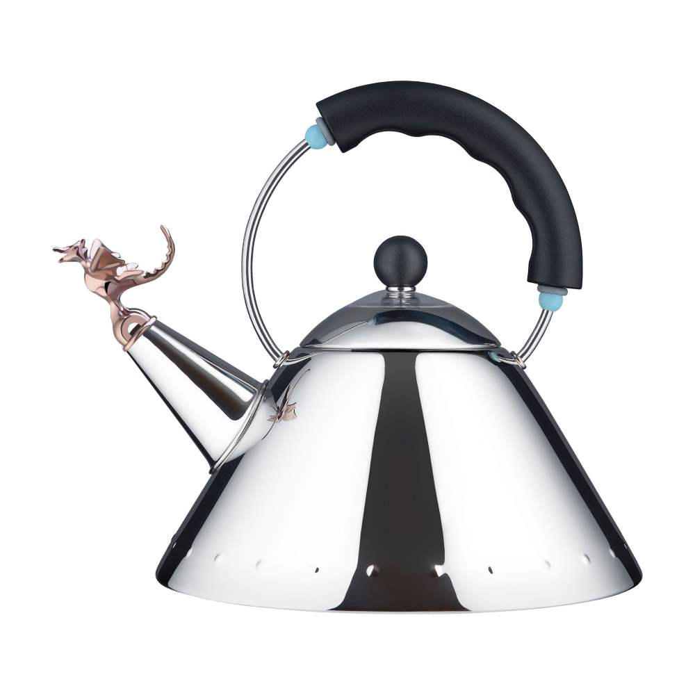 Picture of Alessi Kettle - Tea Rex/Black Handle