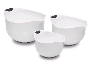 Picture of Cuisinart Set of 3 Mixing Bowls - White