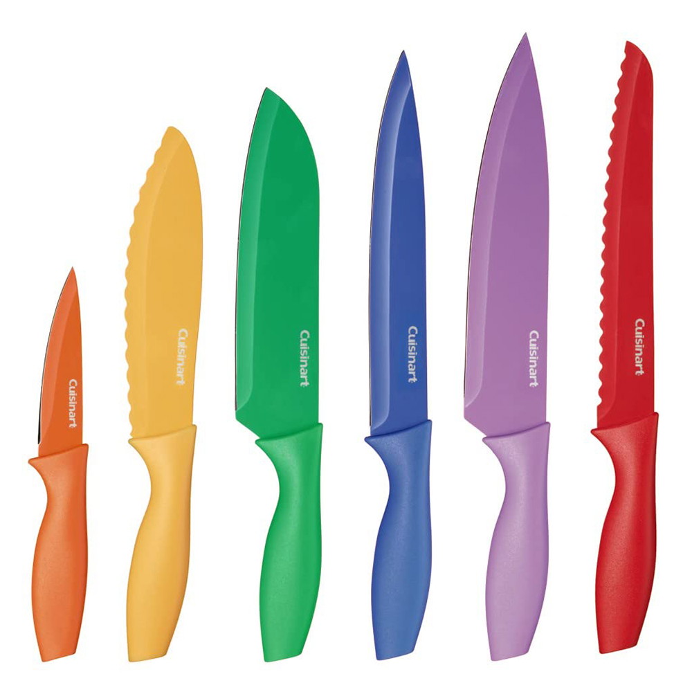 Picture of Cuisinart&reg; 12-Piece Color Knife Set with Blade Guards