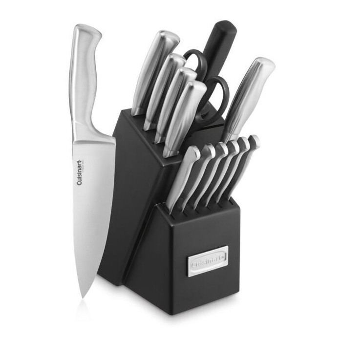 Picture of Cuisinart&reg; 15-Piece Stainless Steel Knife Block Set