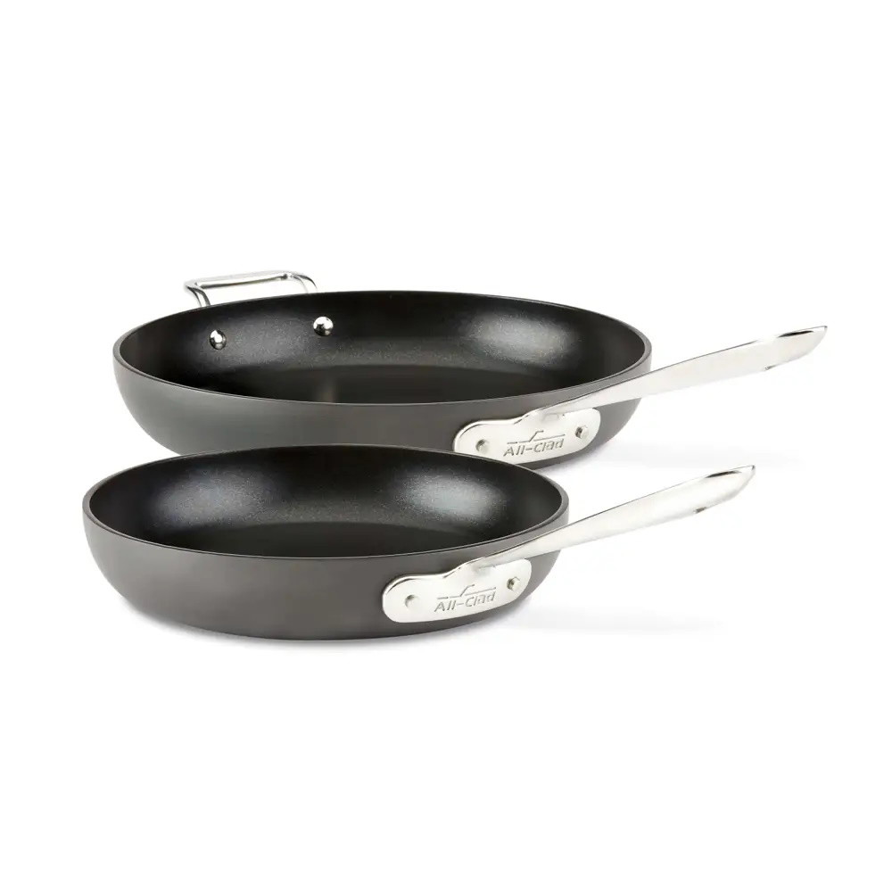 Picture of All-Clad Nonstick Hard Anodized 10'' & 12'' Fry Pan Set