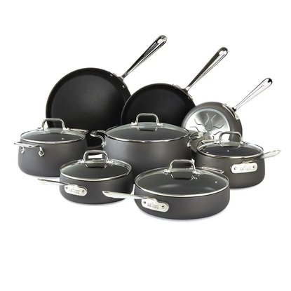 Picture of All-Clad Nonstick Hard Anodized 13-Piece Cookware Set