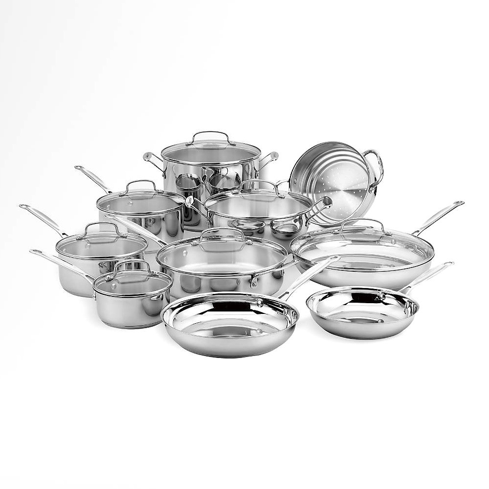 Picture of Cuisinart Chef's Classic Stainless Steel 17PC Cookware Set