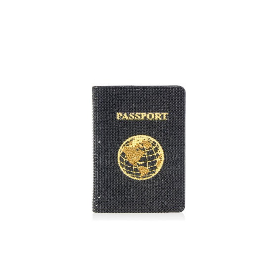 Picture of Judith Leiber Traveler Passport Holder - Jet