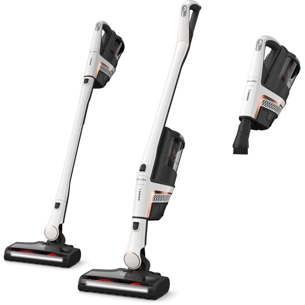 Picture of Miele Triflex HX2 Flash Cordless Stick Vacuum - Lotus White