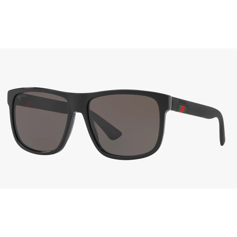 Picture of Gucci Urban Rubber Nylon Wayfarer - Black/Grey
