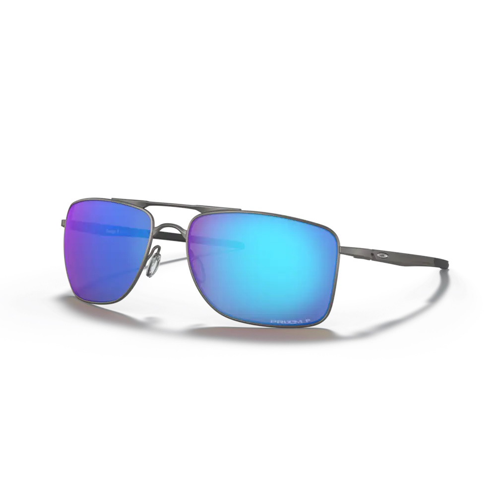 Picture of Oakley Gauge 8 L Polarized - Matte Gunmetal/PRIZM Sapphire