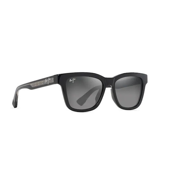 Picture of Maui Jim Hanohano Sunglasses - Shiny Black/Neutral Grey
