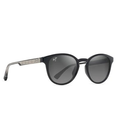 Picture of Maui Jim Hiehie Sunglasses - Shiny Black/Neutral Grey