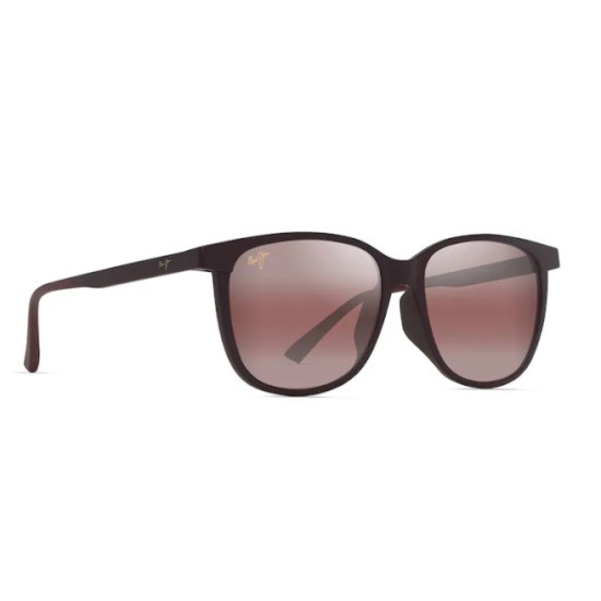 Picture of Maui Jim Ilikea Asian Fit Sunglasses - Burgundy/Maui Rose