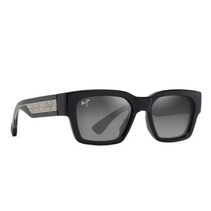 Picture of Maui Jim Kenui Sunglasses - Shiny Black/Neutral Grey