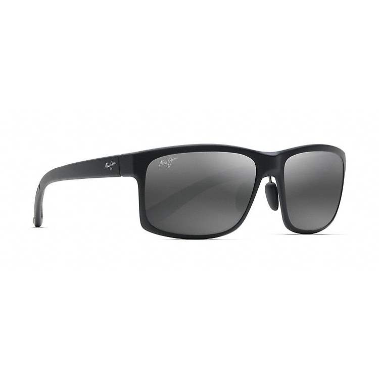 Picture of Maui Jim Pokowai Arch Polarized Sunglasses - Matte Black/Grey
