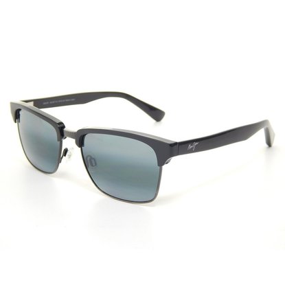Picture of Maui Jim Kawika Sunglasses - Black Gloss w/Antique Pewter