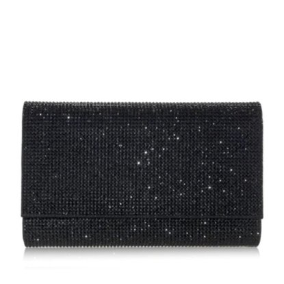 Picture of Judith Leiber Fizzoni Clutch - Nero Jet