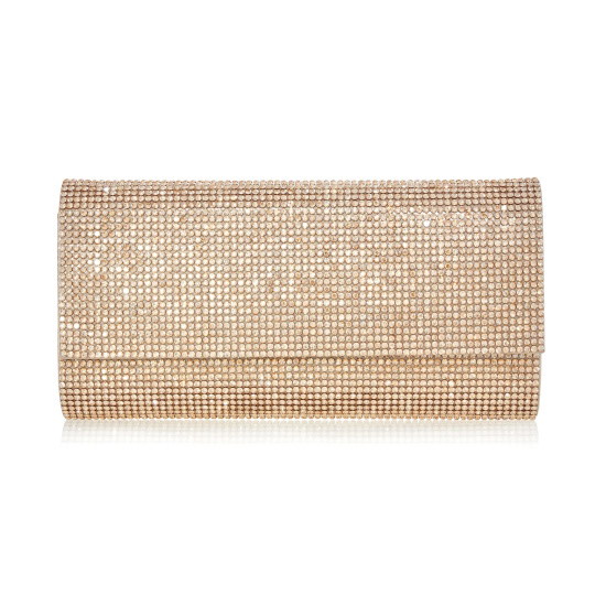 Picture of Judith Leiber Perry Fullbead Clutch - Prosecco