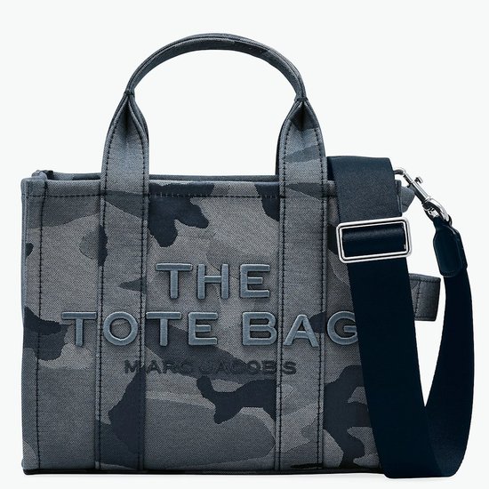 Picture of Marc Jacobs The Camo Jacquard Small Tote Bag - Blue Multi