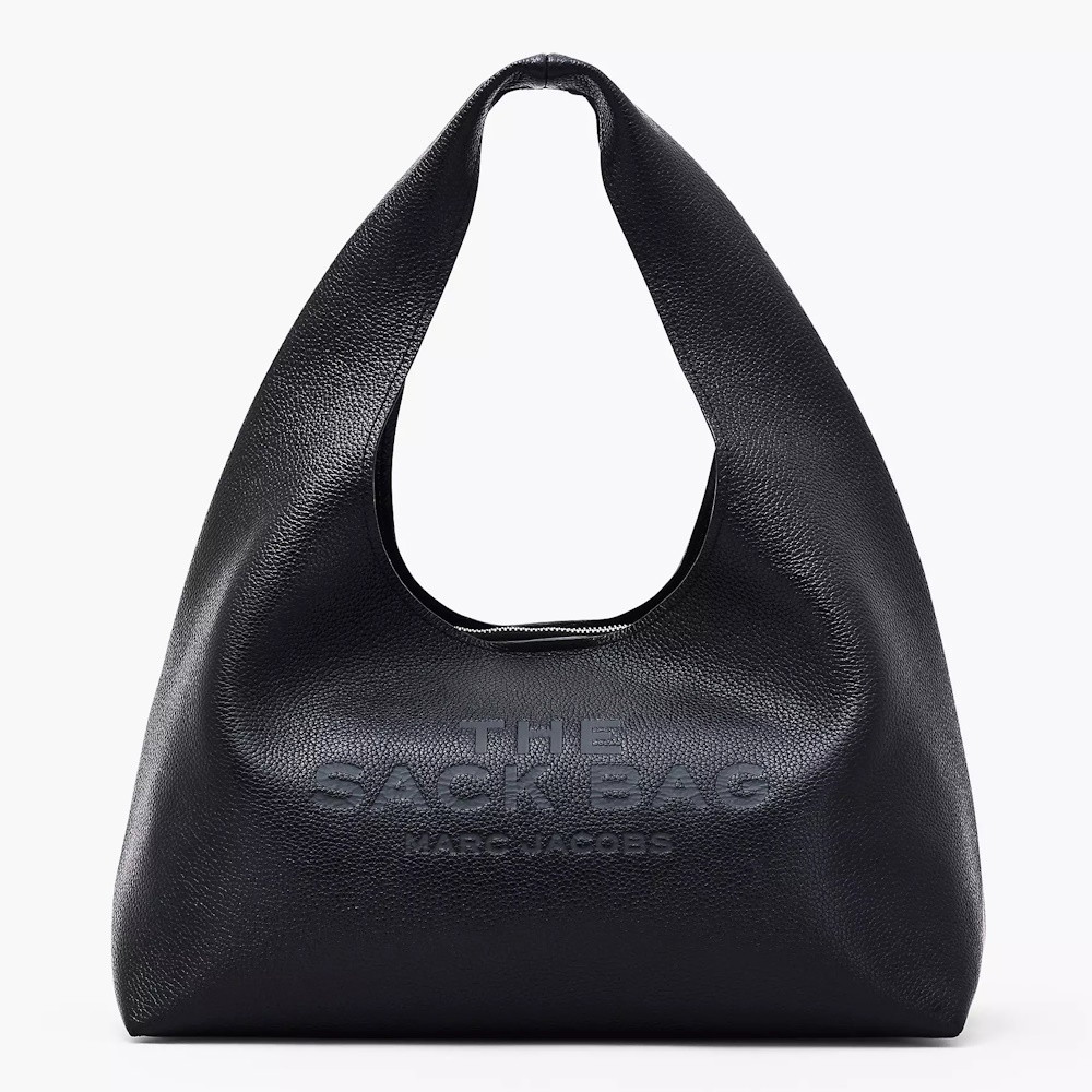 Picture of Marc Jacobs The Leather Sack Bag - Black