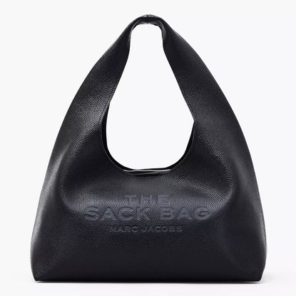 Picture of Marc Jacobs The Leather Sack Bag - Black