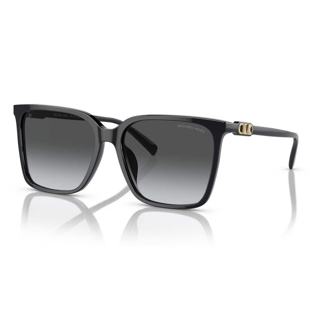 Picture of Michael Kors Canberra Black Sunglasses with Grey Gradient Lens