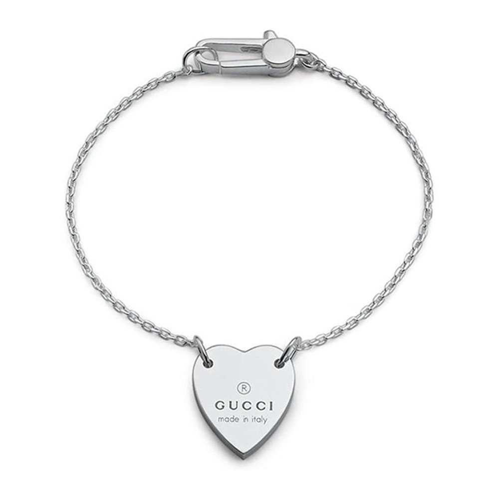 Picture of Gucci Trademark Heart Bracelet - Silver