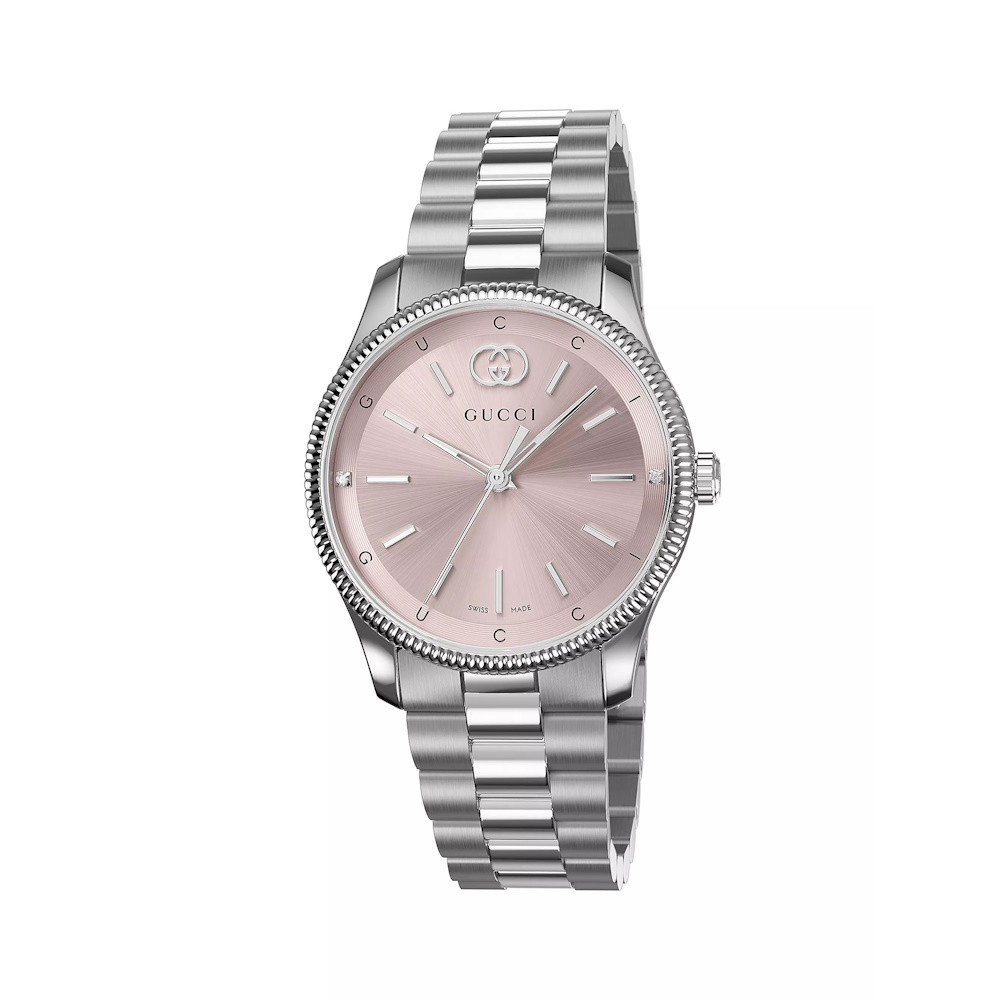 Picture of Gucci G-Timeless 29mm Stainless Steel Watch with Pink Dial