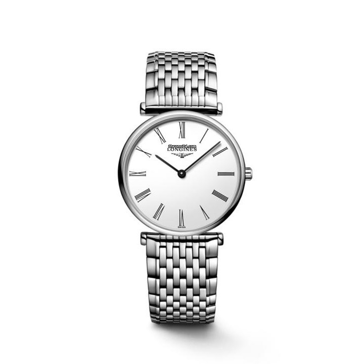 Picture of Longines La Grande Classique Steel Watch with White Dial