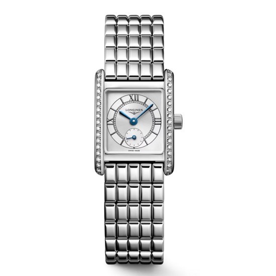 Picture of Longines Mini Dolcevita Stainless Steel Watch with Diamonds