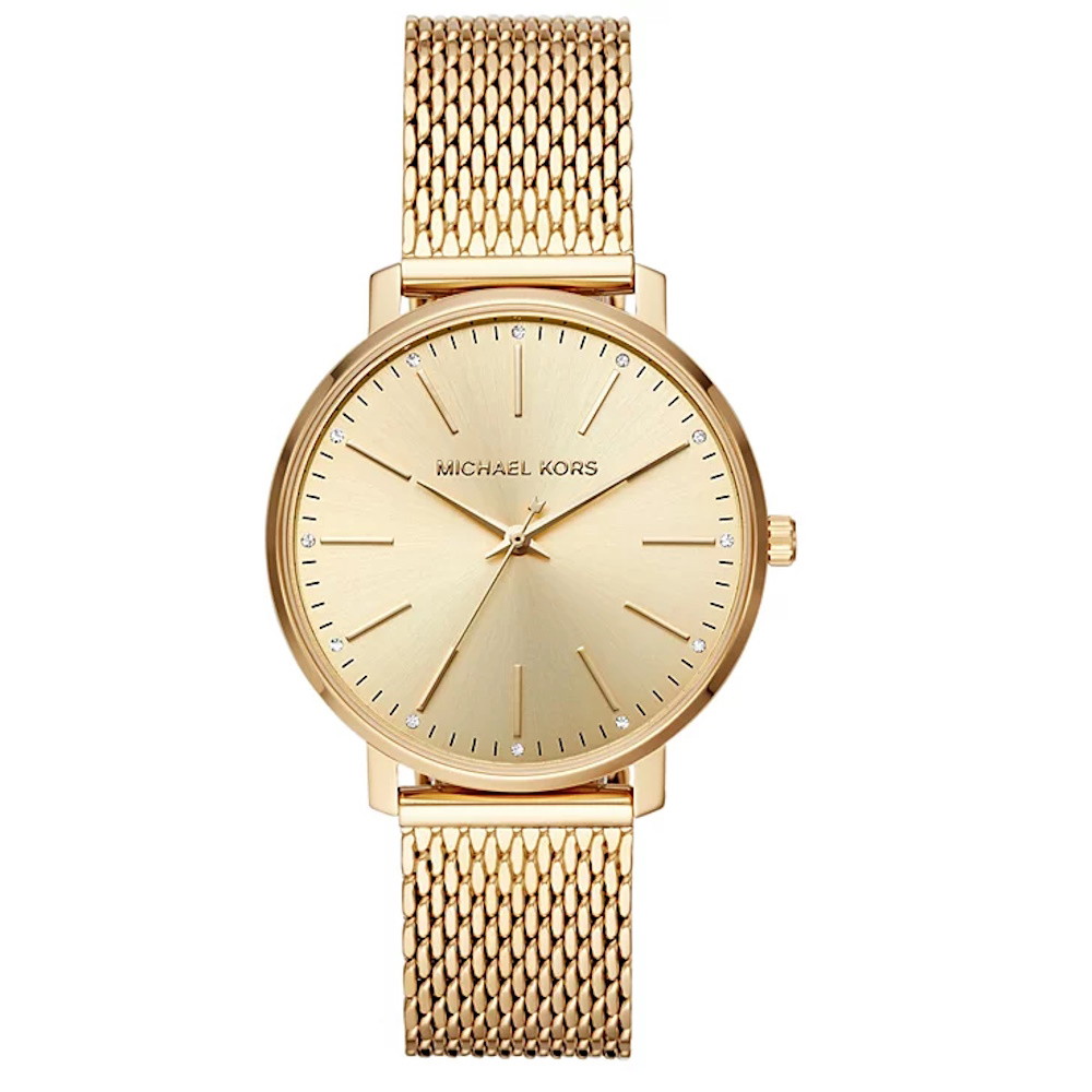 Picture of Michael Kors Pyper Three-Hand Gold-Tone Stainless Steel Watch