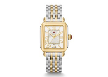 Picture of Michele Deco Madison Two-Tone Watch with Diamond Dial
