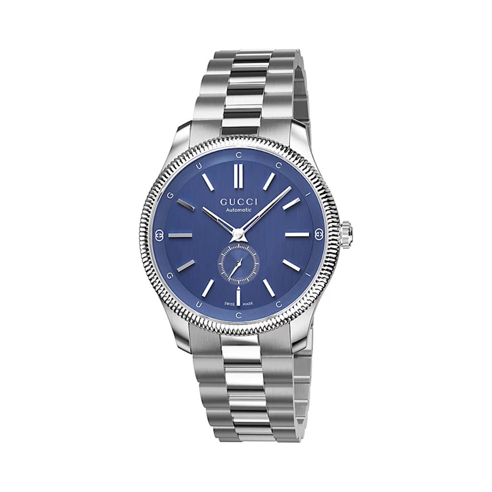 Picture of Gucci G-Timeless 40mm Stainless Steel Watch with Blue Dial