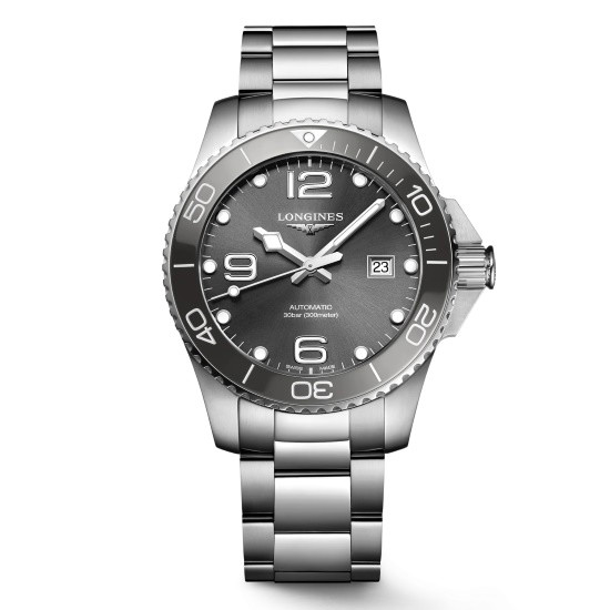 Picture of Longines Hydroconquest Ceramic Auto Diving Watch - Grey