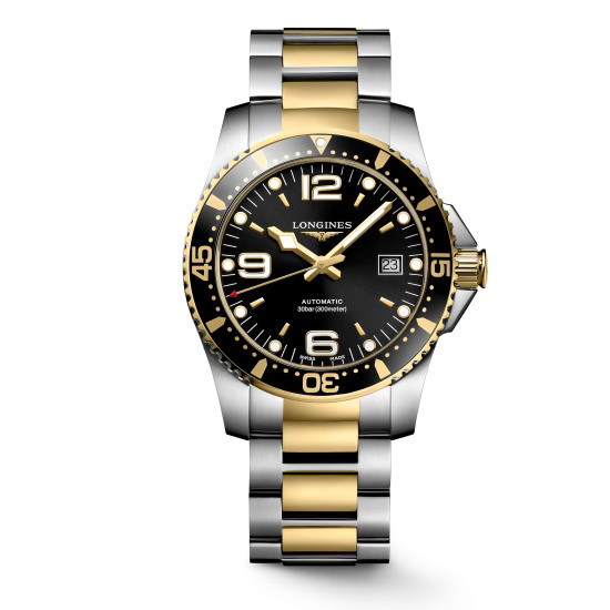 Picture of Longines HydroConquest Two-Tone Automatic Watch w/ Black Dial