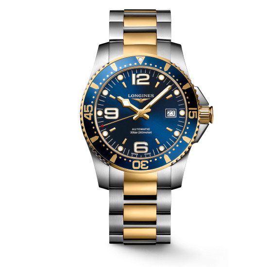 Picture of Longines HydroConquest Two-Tone Automatic Watch with Blue Dial